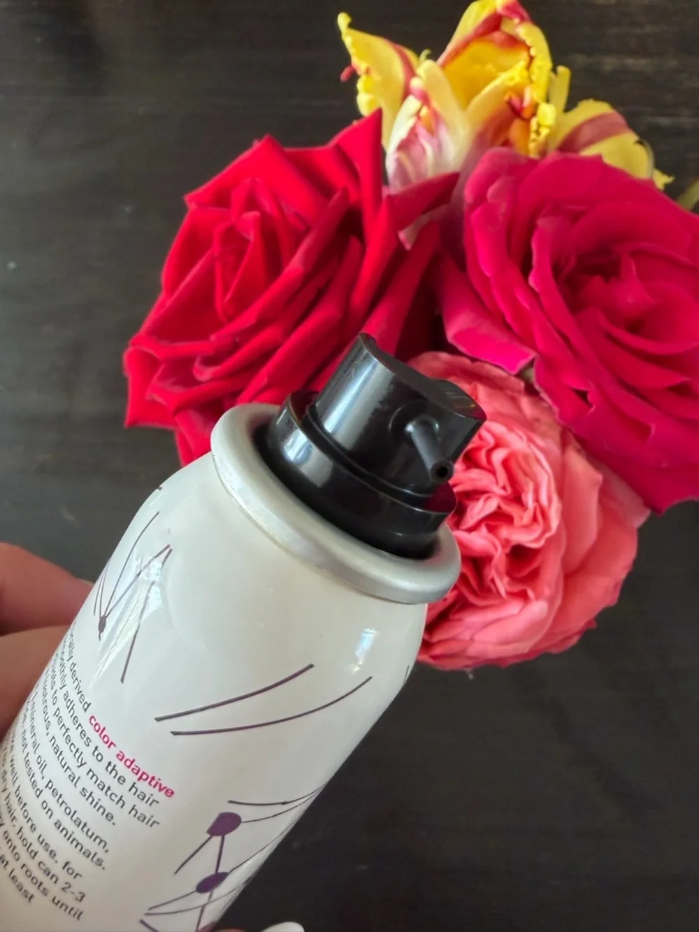 Medium Brown Root Concealer Spray - Temporary Color Touch-Up